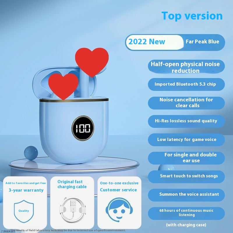 Wireless Bluetooth Headset Earbuds